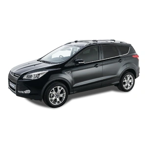 Rhino-Rack JA7952 Vortex StealthBar Silver 2 Bar Roof Rack for FORD Kuga With Roof Rails 4DR SUV (05/2013-12/2016)