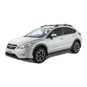 Rhino-Rack Vortex StealthBar Silver 2 Bar Roof Rack for SUBARU XV With Roof Rails 5DR SUV (01/2012-05/2017) - JA7954