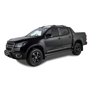 Rhino-Rack JA7961 Vortex StealthBar Silver 2 Bar Roof Rack for HOLDEN Colorado Crew Cab (With Roof Rails) 4DR Ute (01/2015-12/2020)