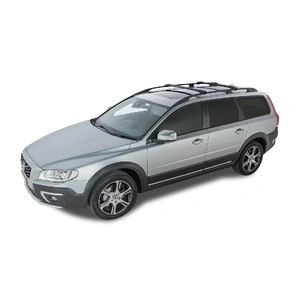 Rhino-Rack JA7969 Vortex StealthBar Black 2 Bar Roof Rack for VOLVO XC70 With Roof Rails 5DR Wagon (12/2007-12/2015)