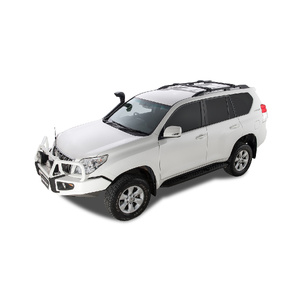 Rhino-Rack Vortex StealthBar Black 2 Bar Roof Rack for TOYOTA Prado 150 Series With Roof Rails 5DR 4WD (11/2009-Current) - JA7969