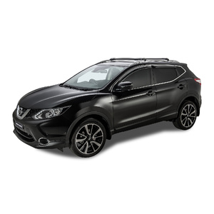 Rhino-Rack Vortex StealthBar Black 2 Bar Roof Rack for FIAT Freemont With Roof Rails 4DR SUV (04/2013-Current) - JA7969
