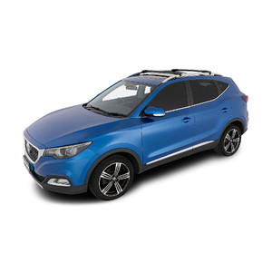 Rhino-Rack Vortex StealthBar Black 2 Bar Roof Rack for MG ZS Gen1 With Raised Rail 5DR SUV (01/2017-Current) - JA7970