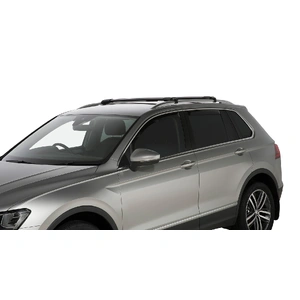 Rhino-Rack JA7970 Vortex StealthBar Black 2 Bar Roof Rack for VOLKSWAGEN Tiguan Gen2 With Roof Rails 5DR SUV (01/2016-12/2025)