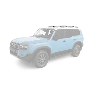 Rhino-Rack JA7971 Vortex StealthBar Black 2 Bar Roof Rack for TOYOTA Prado 250 Series With Roof Rails 5DR 4WD (01/2024-Current)
