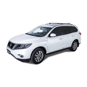 Rhino-Rack JA7971 Vortex StealthBar Black 2 Bar Roof Rack for NISSAN Pathfinder Gen4 (R52) With Raised Rail 5DR SUV (01/2013-12/2022)