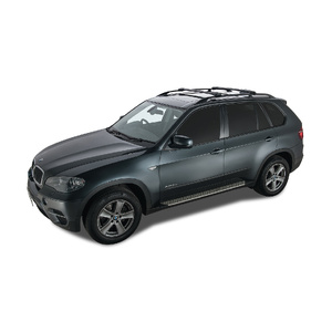 Rhino-Rack Vortex StealthBar Black 2 Bar Roof Rack for BMW X7 (Incl. X7 M) G07 With Raised Rail 5DR SUV (05/2019-Current) - JA7971