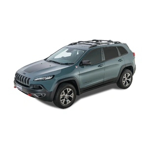 Rhino-Rack JA7972 Vortex StealthBar Black 2 Bar Roof Rack for NISSAN Pathfinder With Roof Rails 4DR 4WD (07/2005-09/2013)