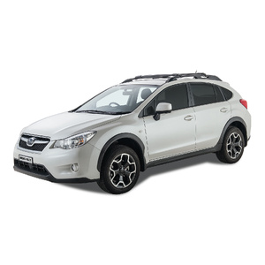 Rhino-Rack Vortex StealthBar Black 2 Bar Roof Rack for SUBARU XV With Roof Rails 5DR SUV (01/2012-05/2017) - JA7973