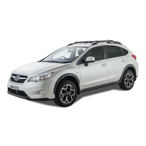 Rhino-Rack JA7973 Vortex StealthBar Black 2 Bar Roof Rack for SUBARU XV With Roof Rails 5DR SUV (01/2012-05/2017)