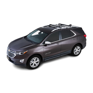 Rhino-Rack Vortex StealthBar Black 2 Bar Roof Rack for MG GS With Roof Rails 5DR SUV (01/2017-Current) - JA7975