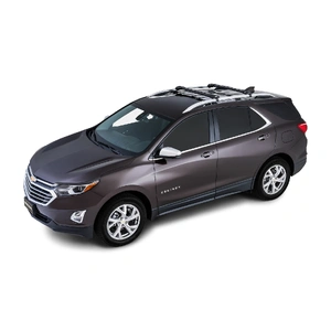 Rhino-Rack JA7975 Vortex StealthBar Black 2 Bar Roof Rack for HOLDEN Equinox LTZ With Roof Rails 5DR SUV (11/2017-Current)