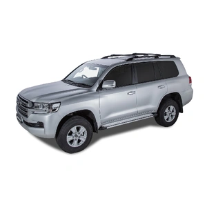 Rhino-Rack JA7981 Vortex StealthBar Black 2 Bar Roof Rack for GWM Cannon Gen 1 Double Cab Raised Rails 4DR Ute (01/2020-Current)