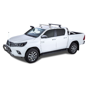 Rhino-Rack Heavy Duty 2500 Black 1 Bar Roof Rack (Rear) for TOYOTA Hilux Gen 8 Double Cab 4DR Ute (10/2015-Current) - JA7995