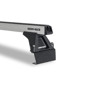 Rhino-Rack Heavy Duty RLTF Silver 1 Bar Roof Rack for ISUZU N-Series Stepped Roof 2DR Truck (01/1986-Current) - JA8028