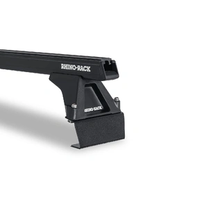 Rhino-Rack JA8029 Heavy Duty RLTF Black 1 Bar Roof Rack for ISUZU F-Series Stepped Roof 2DR Truck (01/1986-Current)