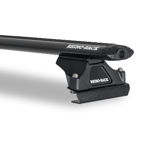 Rhino-Rack Vortex RLTF Black 1 Bar Roof Rack for ISUZU F-Series Flat Roof 4DR Truck (01/1986-Current) - JA8033