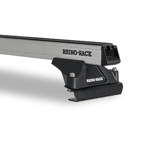 Rhino-Rack JA8034 Heavy Duty RLTF Silver 1 Bar Roof Rack for ISUZU N-Series Flat Roof 4DR Truck (01/1986-Current)