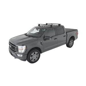 Rhino-Rack JA8133 Vortex 2500 Black 2 Bar Roof Rack for FORD F150 4DR Ute (1/21 On) Super Crew