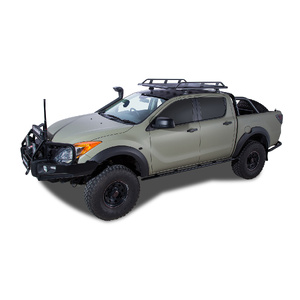 Rhino-Rack Pioneer Tradie (1528 x 1236mm) RLT600 for MAZDA BT50 Gen2 Dual Cab 4DR Ute (01/2011-12/2020) - JA8484