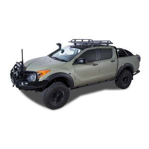 Rhino-Rack JA8484 Pioneer Tradie (1528 x 1236mm) RLT600 for MAZDA BT50 Gen2 Dual Cab 4DR Ute (01/2011-12/2020)