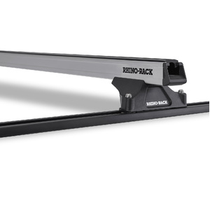 Rhino-Rack JA8700 Heavy Duty RLTP Trackmount Silver 2 Bar Roof Rack for TOYOTA 4 Runner 4DR 4WD (11/89 to 1/96)