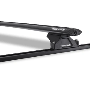 Rhino-Rack JA8717 Vortex RLTP Trackmount Black 2 Bar Roof Rack for FORD F-250 Crew Cab 4DR Ute (01/2003-12/2007)