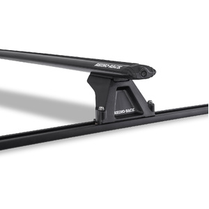 Rhino-Rack Vortex RLTF Trackmount Black 2 Bar Roof Rack for JEEP Grand Cherokee ZG 4DR 4WD (03/1996-07/1999) - JA8755
