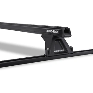 Rhino-Rack JA8777 Heavy Duty RLTF Trackmount Black 3 Bar Roof Rack for TOYOTA Hiace SBV SWB/LWB 2DR Van (11/1999-02/2005)