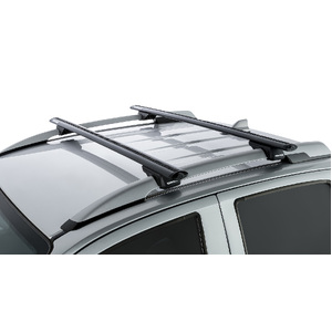 Rhino Vortex SX Black 2 Bar Roof Rack for MERCEDES BENZ E Class S212 4dr Wagon (Roof Rails) 3/10 On