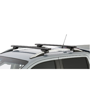 Rhino-Rack JA9141 Vortex SX Black 2 Bar Roof Rack for MERCEDES BENZ X-Class 4DR Ute (4/18 On) With Roof Rails