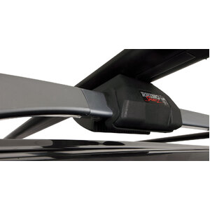 Rhino-Rack JA9141 Vortex SX Black 2 Bar Roof Rack for MITSUBISHI Outlander 4DR Wagon (11/06 to 10/12) With Roof Rails