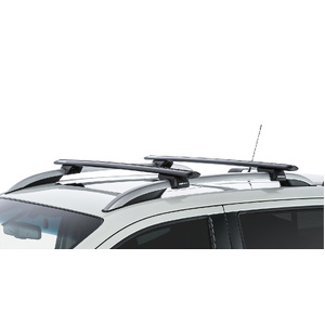 Rhino Vortex SX Black 2 Bar Roof Rack for SKODA Superb  4dr Wagon (Roof Rails) 5/10 to 2/16