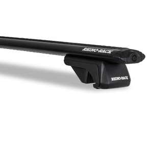 Rhino Vortex SX Black 2 Bar Roof Rack for SKODA Yeti 5L 5dr Wagon (Roof Rails) 10/11 to 3/18