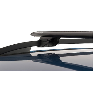 Rhino-Rack JA9141 Vortex SX Black 2 Bar Roof Rack for SUBARU Forester 5DR SUV (2/13 to 8/18) With Roof Rails