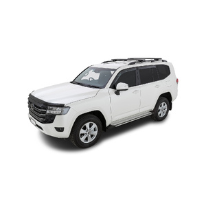 Rhino Vortex SX Black 2 Bar Roof Rack for JEEP Cherokee KK 4dr SUV (Roof Rails) 3/08 to 12/13