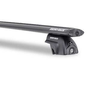 Rhino Vortex SX Black 2 Bar Roof Rack for AUDI A3 (Incl. S3 & RS3) 5dr Hatch (Flush Rails) 7/15 On