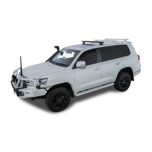 Rhino-Rack Heavy Duty RCH Black 1 Bar Roof Rack (Front) for TOYOTA Land Cruiser 200 Series 5DR 4WD (01/2007-12/2021) - JA9463