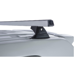 Rhino-Rack JA9506 Heavy Duty RCH Silver 3 Bar Roof Rack for TOYOTA Land Cruiser 5DR 4WD (1/07 to 12/21) 