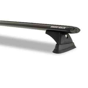 Rhino Vortex RCH Black 2 Bar Roof Rack for RENAULT Kangoo X76 1st Gen 2dr Van  9/04 to 11/10