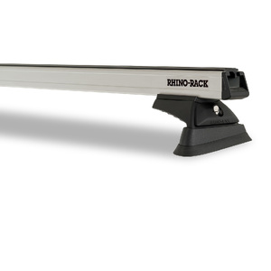 Rhino-Rack JA9950 Heavy Duty RCL Silver 2 Bar Roof Rack for LAND ROVER Discovery 5DR 4WD (4/05 to 6/17) With Factory Tracks Short