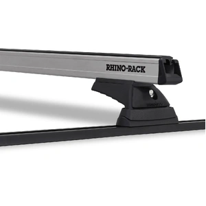 Rhino-Rack JB0032 Heavy Duty RCL Trackmount Black 2 Bar Roof Rack for TOYOTA Lexcen 4DR Wagon (01/1989-01/1997)
