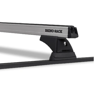 Rhino-Rack JB0852 Heavy Duty RCH Trackmount Black 2 Bar Roof Rack for NISSAN Patrol GQ LWB 4DR 4WD (02/1988-12/1997)
