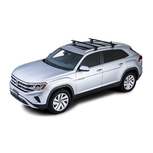 Rhino-Rack Vortex SX Black 2 Bar Roof Rack for HYUNDAI Palisade Gen 1 With Flush Rails 5DR SUV (01/2020-Current) - JB1622