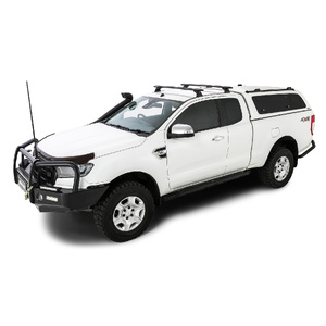 Rhino-Rack Vortex RCH Black 2 Bar Roof Rack for MAZDA BT50 Gen2 Freestyle Cab 4DR Ute (01/2011-12/2020) - JB1667