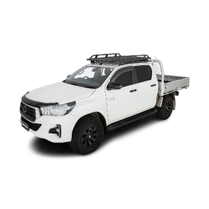 Rhino-Rack JC-00302 Pioneer Tradie (1528 x 1236mm) & Backbone for TOYOTA Hilux Gen 8 Double Cab 4DR Ute (10/2015-12/2025)