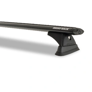 Rhino-Rack JC-00405 Vortex RCH Black 2 Bar Rack System for NISSAN Navara (pre facelift) NP300 Double Cab (ARB Sportlid) 4DR Ute (01/2015-12/2021)