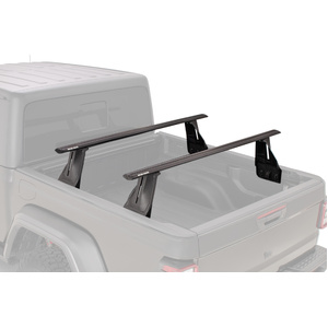 Rhino-Rack JC-01278 Reconn-Deck 2 Bar Vortex Truck Bed System for TOYOTA Tundra Gen3 XK70 CrewMax (SHORT 5.5' BED) & Double Cab 4DR Ute (01/2022-Curre