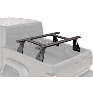 Rhino-Rack JC-01280 Reconn-Deck 2 Bar Truck Bed System & 2 NS Bars for TOYOTA Tundra Gen3 XK70 CrewMax (SHORT 5.5' BED) & Double Cab 4DR Ute (01/2022-