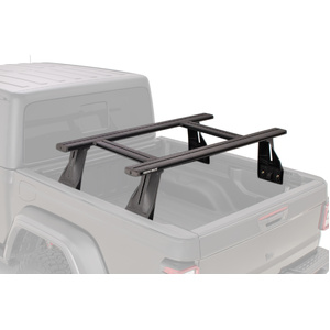 Rhino-Rack Reconn-Deck 2 Bar Ute Tub System & 2 NS Bars for RAM 1500 Gen4 DS (5'7 BED WITH RAMBOX) & Utility Tracks installed Quad Cab 4DR Ute (01/201